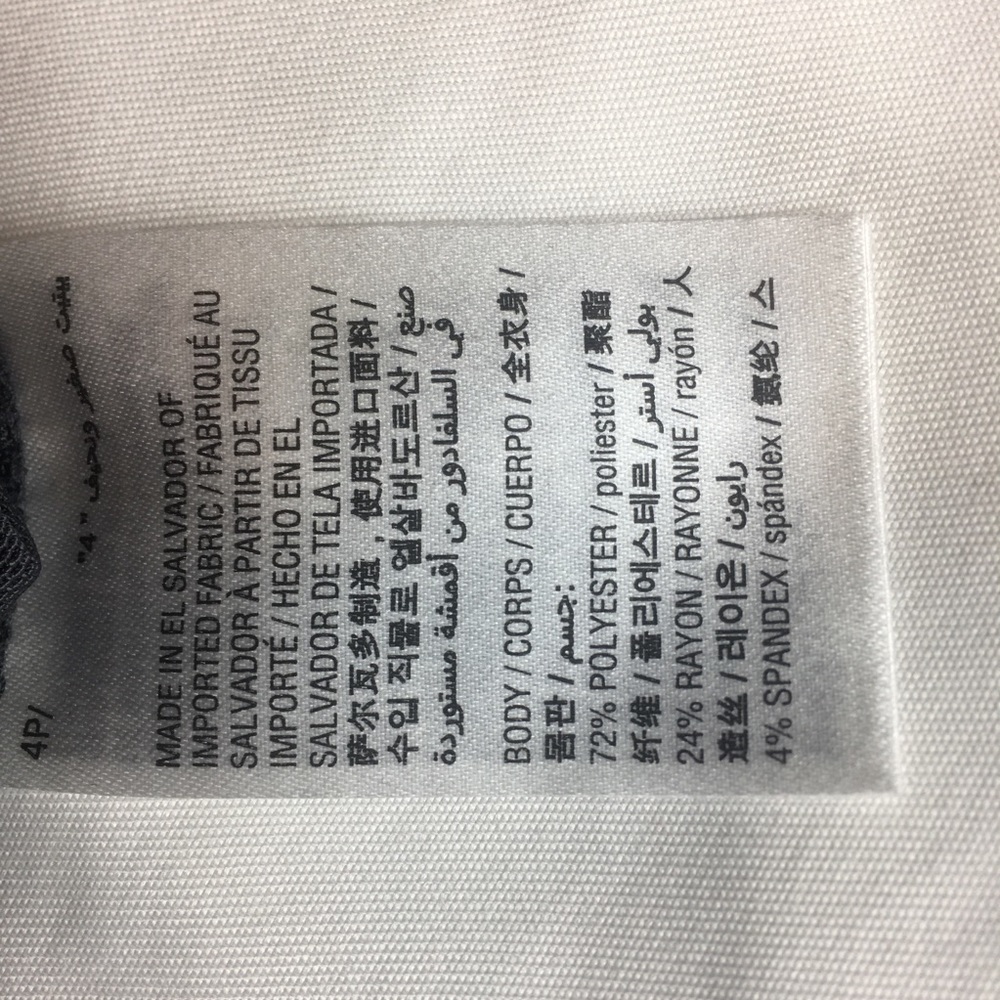 Style & Co. Petite  Straight Leg Pant Grey 4P NWT - Picture 7 of 8